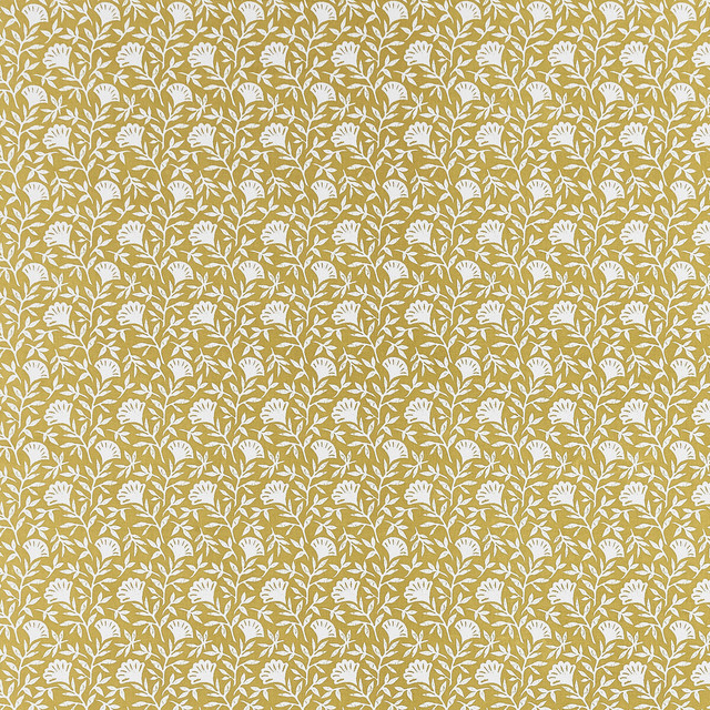 Melby Ochre by Clarke And Clarke Fabric Clarke And Clarke Fabric Melby OchreFabric CLARKE & CLARKE BOHEMIA COTTON - 100% Turkey </p><p>Repeat: H: 3.5, V: 8.39 54 - Fabric Carolina -