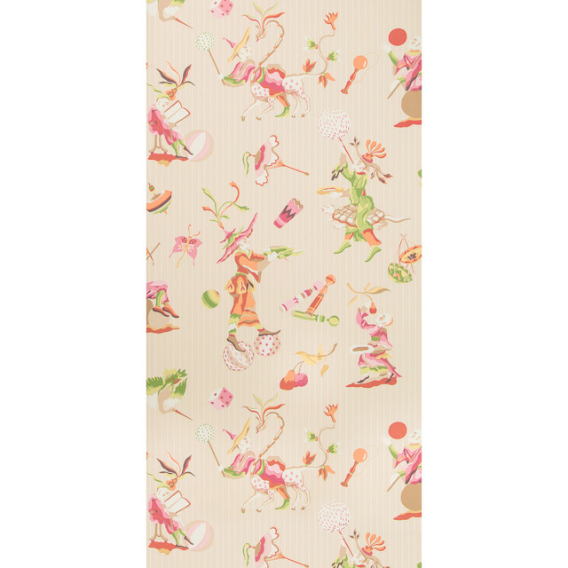 Cirque Chinois Pink by Brunschwig & Fils Wallcovering Brunschwig & Fils Wallcovering Cirque Chinois PinkWallcovering SUMMER PALACE WALLPAPERS CELLULOSE - 48%;BINDER - 20%;MINERAL FILLERS - 20%;POLYESTER - 11%;OTHER - 1% United Kingdom </p><p>Repeat: H: 27, V: 37.4 27 - Fabric Carolina -