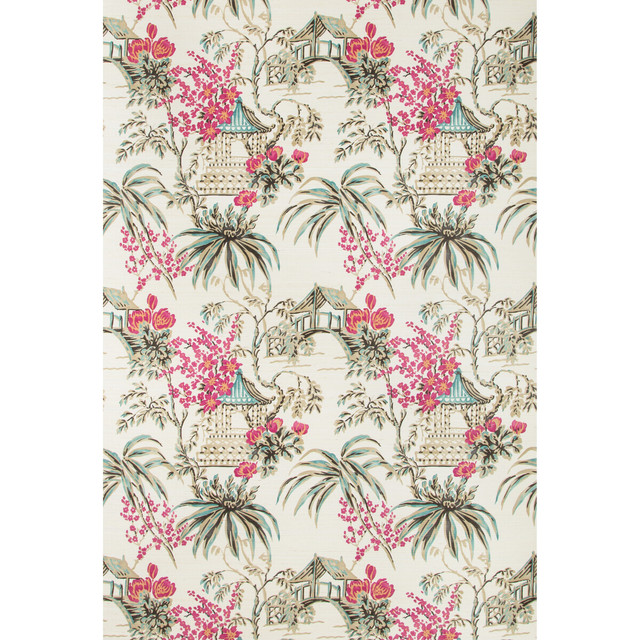 Tongli Peony by Brunschwig & Fils Wallcovering Brunschwig & Fils Wallcovering Tongli PeonyWallcovering SUMMER PALACE WALLPAPERS SISAL - 100% United Kingdom </p><p>Repeat: H: 16.73, V: 20.79 33.5 - Fabric Carolina -
