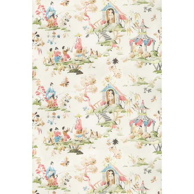 Luang Meadow by Brunschwig & Fils Wallcovering Brunschwig & Fils Wallcovering Luang MeadowWallcovering SUMMER PALACE WALLPAPERS CELLULOSE - 45%;BINDER - 20%;MINERAL FILLERS - 20%;POLYESTER - 15% United Kingdom </p><p>Repeat: H: 55, V: 33.7 55 - Fabric Carolina -
