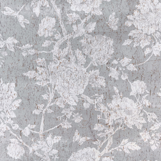 Les Pivoines Grey by Brunschwig & Fils Wallcovering Brunschwig & Fils Wallcovering Les Pivoines GreyWallcovering LES ENSEMBLIERS WALLPAPERS CORK - 50%;NON WOVEN - 50% United Kingdom </p><p>Repeat: H: 33.46, V: 35 35 - Fabric Carolina -