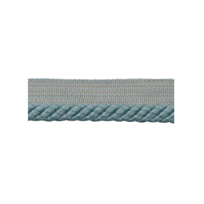 Coeur Cable-S Aqua by Brunschwig & Fils Trim Brunschwig & Fils Trim Coeur Cable-S AquaTrim LE COEUR PASSEMENTERIE COTTON - 60%;VISCOSE - 40% France </p><p>Repeat: H: , V: 0.38 - Fabric Carolina -
