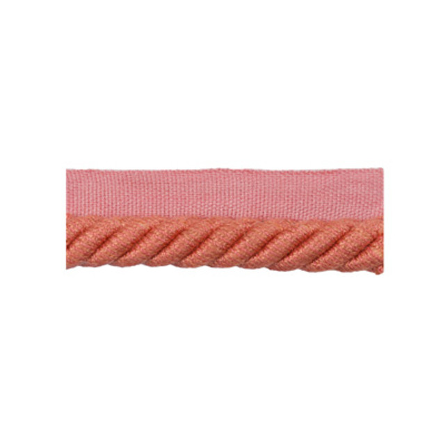 Coeur Cable-L Coral by Brunschwig & Fils Trim Brunschwig & Fils Trim Coeur Cable-L CoralTrim LE COEUR PASSEMENTERIE COTTON - 60%;VISCOSE - 40% France </p><p>Repeat: H: , V: 1 - Fabric Carolina -