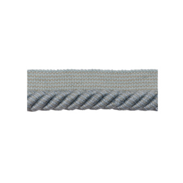 Coeur Cable-L Azure by Brunschwig & Fils Trim Brunschwig & Fils Trim Coeur Cable-L AzureTrim LE COEUR PASSEMENTERIE COTTON - 60%;VISCOSE - 40% France </p><p>Repeat: H: , V: 1 - Fabric Carolina -