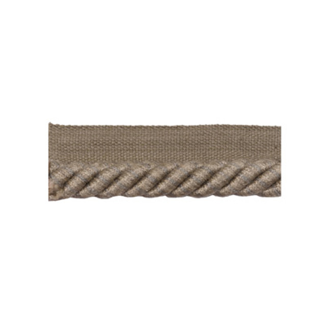 Coeur Cable-L Gray by Brunschwig & Fils Trim Brunschwig & Fils Trim Coeur Cable-L GrayTrim LE COEUR PASSEMENTERIE COTTON - 60%;VISCOSE - 40% France </p><p>Repeat: H: , V: 1 - Fabric Carolina -