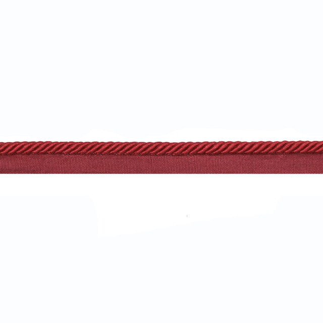 Barodet Cord Red by Brunschwig & Fils Trim Brunschwig & Fils Trim Barodet Cord RedTrim PASSEMENTERIE VOLUME I COTTON - 60%;VISCOSE - 40% France </p><p>Repeat: H: 0, V: 0 0.32 - Fabric Carolina -