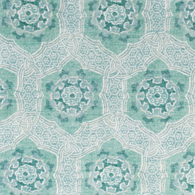 Skylark 3 Aqua by Stout Fabric Stout Fabric Skylark 3 AquaFabric RAINBOW LIBRARY GLACIER/LAGOON CHINA </p><p>Repeat: H: 6.750, V: 6.250 54 in - Fabric Carolina -