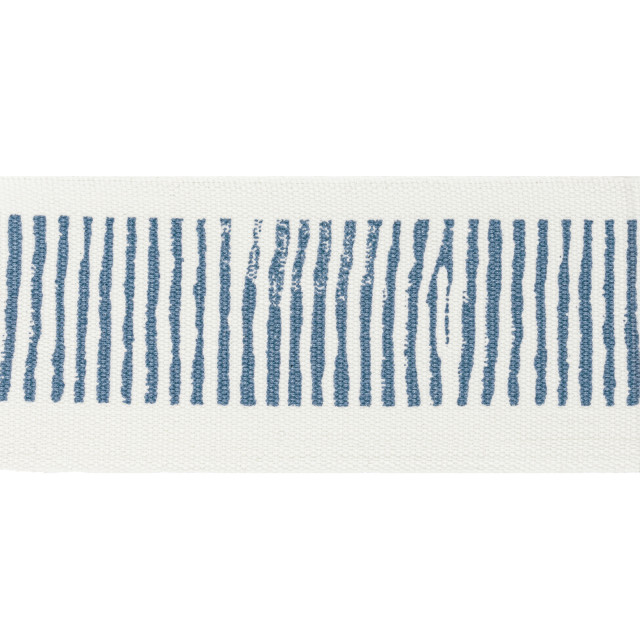 Halifax Tape 4 Sky by Stout Trim Stout Trim Halifax Tape 4 SkyTrim NATURAL BEAUTY TRIM INDIA </p><p>Repeat: H: 2.500, V: 5.000 2.5 in - Fabric Carolina -