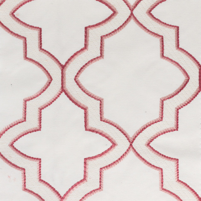 Kovac 3 Blossom by Stout Fabric Stout Fabric Kovac 3 BlossomFabric RAINBOW LIBRARY CAMELLIA/CLAY INDIA </p><p>Repeat: H: 5.375, V: 4.875 52 in - Fabric Carolina -