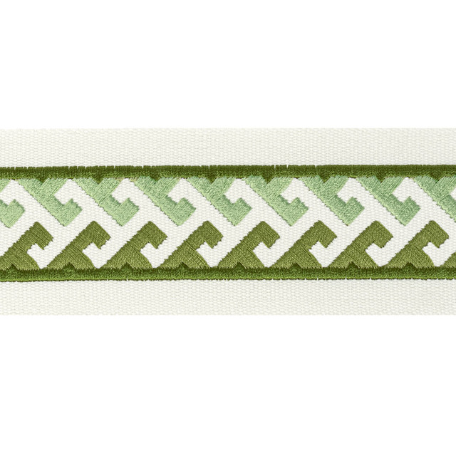 Burgess Tape 3 Spring by Stout Trim Stout Trim Burgess Tape 3 SpringTrim STITCHED UP TRIM INDIA </p><p>Repeat: H: 0.750, V: 0.750 2.5 in - Fabric Carolina -
