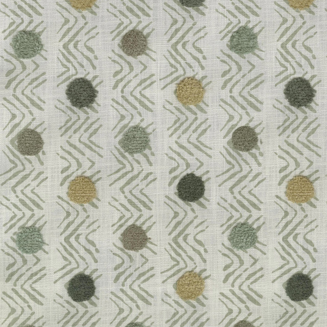 Moon Beat Pewter 410550 by PKL Studio Designer Fabric - 100% Cotton Embroid:100% Acrylic INDIA 51000 Horizontal: 8 and Vertical: 8 55 - Swanky Fabrics -
