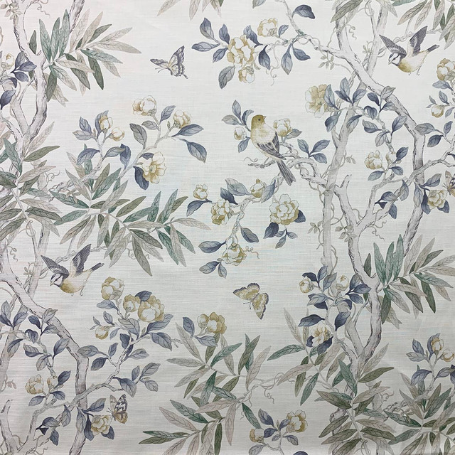 Sparrow Haze by Magnolia Designer Fabric - 100% Cotton Peru 25000 Horizontal: 27 and Vertical: 35 54 - Swanky Fabrics -