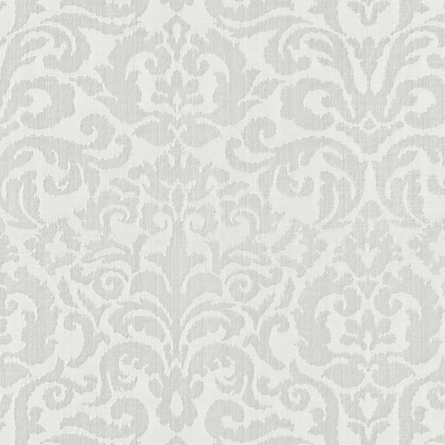 Percy # 904 Sterling by Maxwell Designer Fabric Regency 100% POLYESTER INDIA V - 15" H - 13.7" 54.7" - Swanky Fabrics -