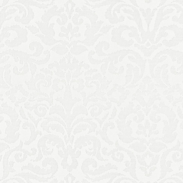 Percy # 929 Edelweiss by Maxwell Designer Fabric REGENCY 100% Polyester INDIA V - 15" H - 13.7" 54.7" - Swanky Fabrics -