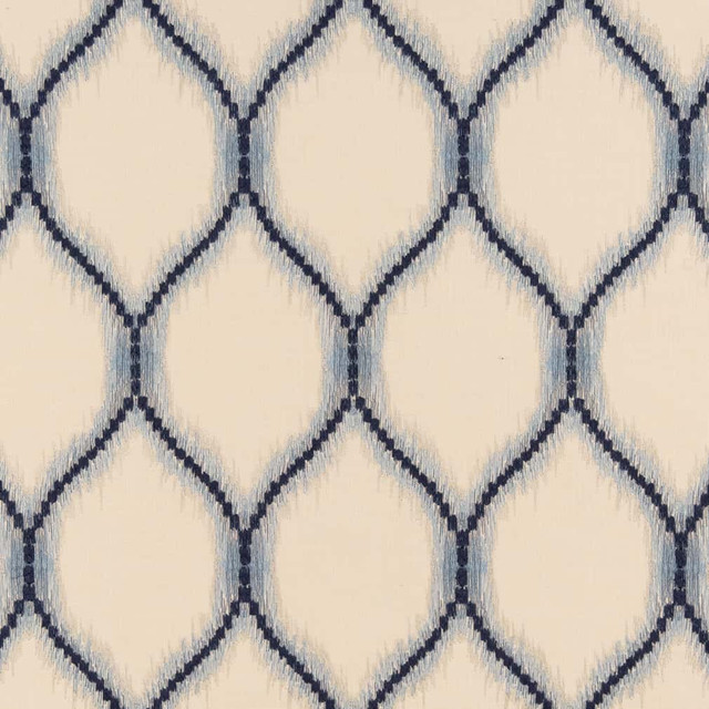 CB900-86 by Charlotte Designer Fabric Shades of Navy 37% Polyester, 33% Cotton, 30% Rayon India Exceeds 30,000 Wyzenbeek Rubs </p><p>Repeat: Horizontal 7" x Vertical 12" 54 Inches - Swanky Fabrics -