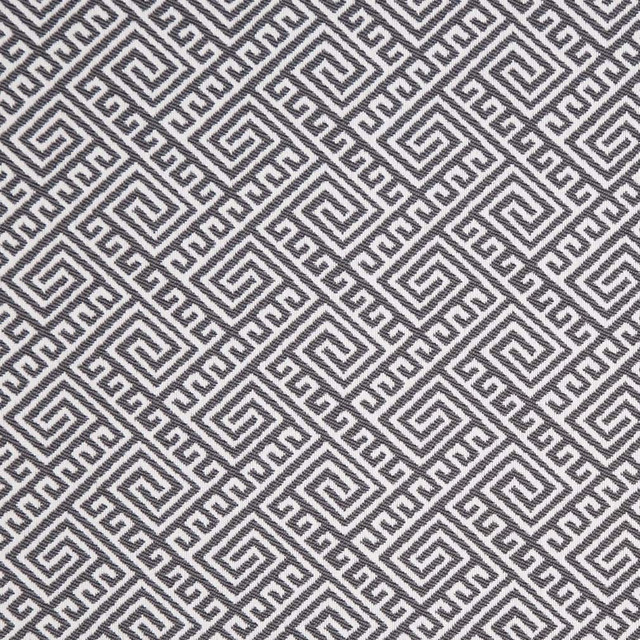 D2557 Charcoal by Charlotte Designer Fabric Veranda 100% Polypropylene USA Exceeds 60,000 Wyzenbeek Rubs </p><p>Repeat: Horizontal 4.5" x Vertical 3.5" 54 Inches - Swanky Fabrics -