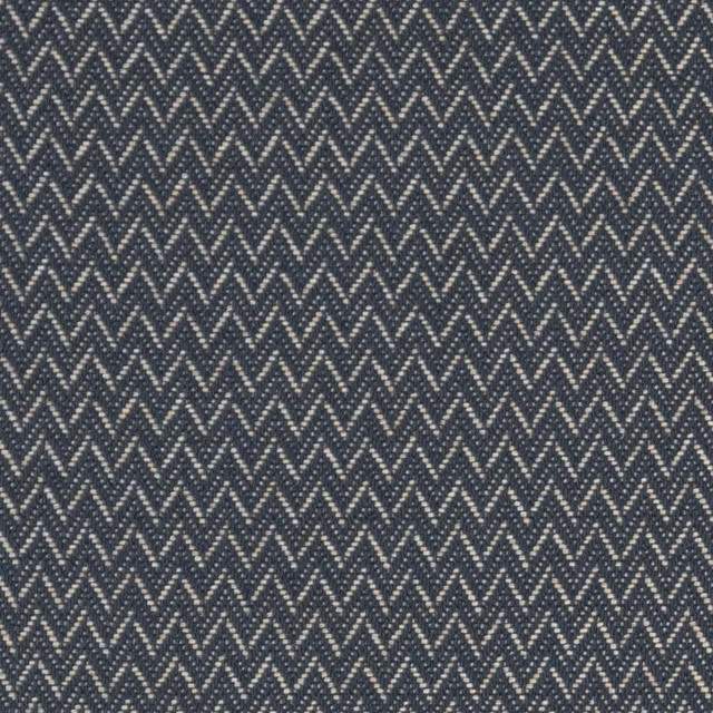 D2621 Chevron Navy by Charlotte Designer Fabric Classic Wovens 66% Cotton, 34% Recycled Polyester USA Exceeds 80,000 Wyzenbeek Rubs </p><p>Repeat: Horizontal .75" x Vertical .5" 54 Inches - Swanky Fabrics -