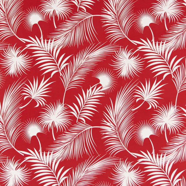 D2750 Crimson by Charlotte Designer Fabric Patio Prints II 100% Spun Polyester Asia Exceeds 60,000 Wyzenbeek Rubs </p><p>Repeat: Horizontal 18" x Vertical 18" 54 Inches - Swanky Fabrics -