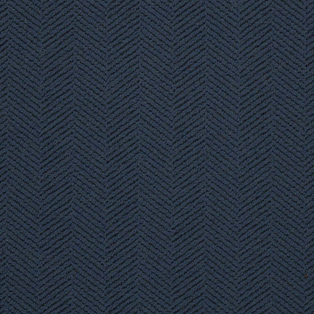 D2870 Indigo by Charlotte Designer Fabric Herringbone 70% Polyester, 30% Acrylic USA Exceeds 100,000 Wyzenbeek Rubs </p><p>Repeat: Horizontal 2" 54 Inches - Swanky Fabrics -