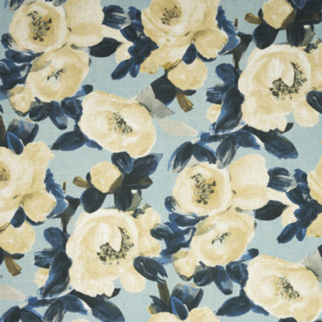 Roseland River by Mitchell Designer Fabric #2203 95% Polyester,5% Linen Imported </p><p>Repeat: Horizontal: 27 and Vertical: 26 54 - Swanky Fabrics -