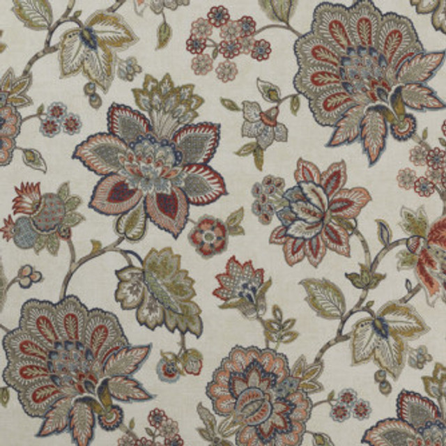 Tilden Americana by Mitchell Designer Fabric #2106 100% Cotton Imported </p><p>Repeat: Horizontal: 13.5 and Vertical: 27 54 - Swanky Fabrics -