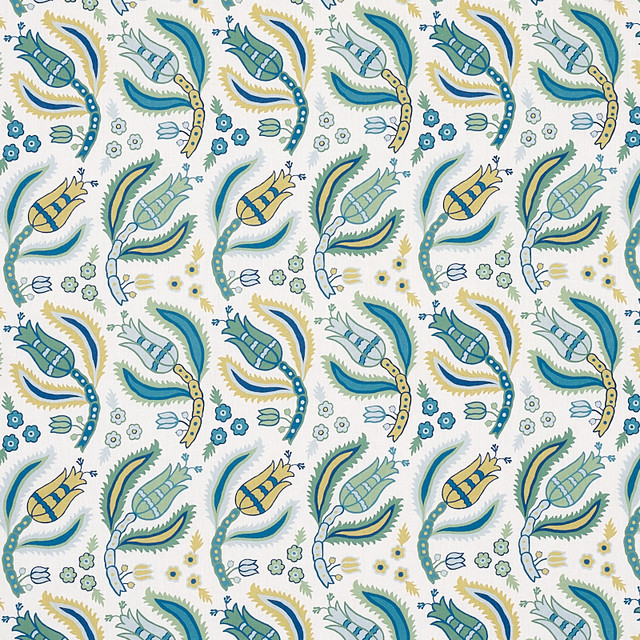 Malabar Vine Peacock 179850 by Schumacher Fabric Schumacher Fabric Malabar Vine Peacock 179850Fabric LINEN 100% UNITED KINGDOM </p><p>Repeat: H: HORZ. 9" (23CM), V: VERT. 12 1/2" (32CM) 54 - Fabric Carolina - Malabar Vine Peacock 179850 by Schumacher Fabric Schumacher Fabric Malabar Vine Peacock 179850Fabric LINEN 100% UNITED KINGDOM </p><p>Repeat: H: HORZ. 9" (23CM), V: VERT. 12 1/2" (32CM) 54 - Fabric Carolina -