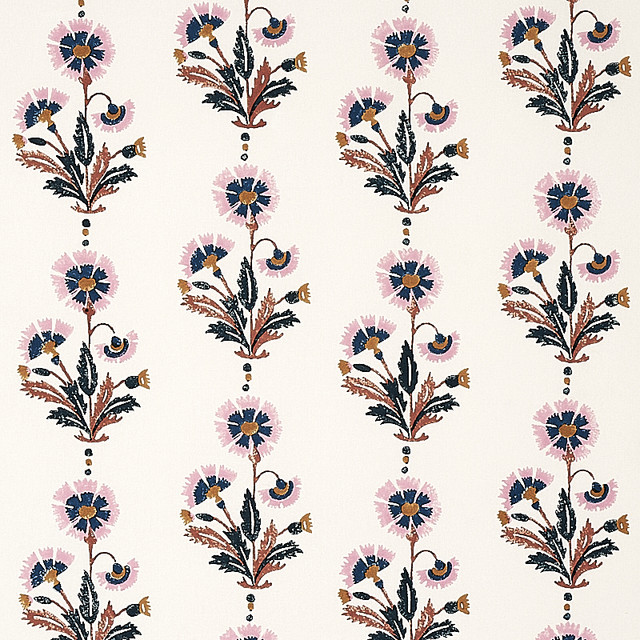 Dianthus Hand Block Print Rust & Rose 179740 by Schumacher Fabric Schumacher Fabric Dianthus Hand Block Print Rust & Rose 179740Fabric COTTON 100% INDIA </p><p>Repeat: H: HORZ.7" (25CM), V: VERT. 9 7/8" (25CM) 54 - Fabric Carolina - Dianthus Hand Block Print Rust & Rose 179740 by Schumacher Fabric Schumacher Fabric Dianthus Hand Block Print Rust & Rose 179740Fabric COTTON 100% INDIA </p><p>Repeat: H: HORZ.7" (25CM), V: VERT. 9 7/8" (25CM) 54 - Fabric Carolina -