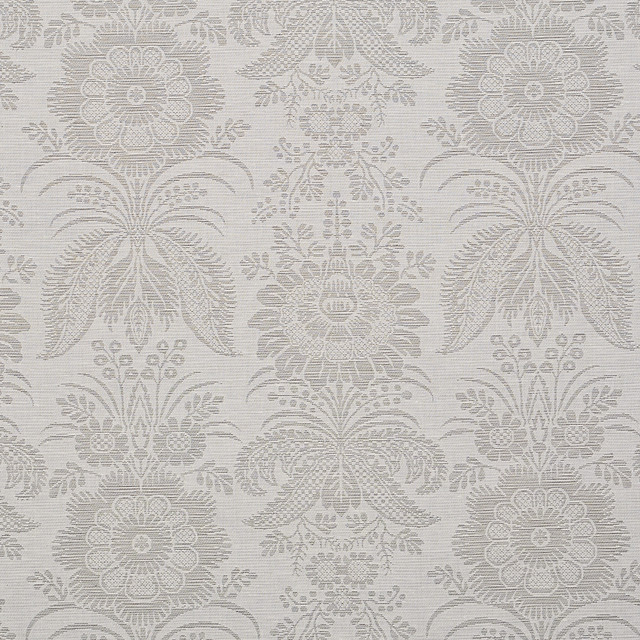 Greta Damask Grey 80421 by Schumacher Fabric Schumacher Fabric Greta Damask Grey 80421Fabric COTTON 52% INDIA </p><p>Repeat: H: HORZ. 13 2/5" (34CM), V: VERT. 15 1/2" (40CM) 54.3333 - Fabric Carolina - Greta Damask Grey 80421 by Schumacher Fabric Schumacher Fabric Greta Damask Grey 80421Fabric COTTON 52% INDIA </p><p>Repeat: H: HORZ. 13 2/5" (34CM), V: VERT. 15 1/2" (40CM) 54.3333 - Fabric Carolina -