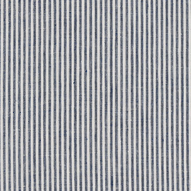 Wesley Ticking Stripe Indigo 65987 by Schumacher Designer Fabric New Traditional - Swanky Fabrics - Wesley Ticking Stripe Indigo 65987 by Schumacher Designer Fabric New Traditional - Swanky Fabrics -