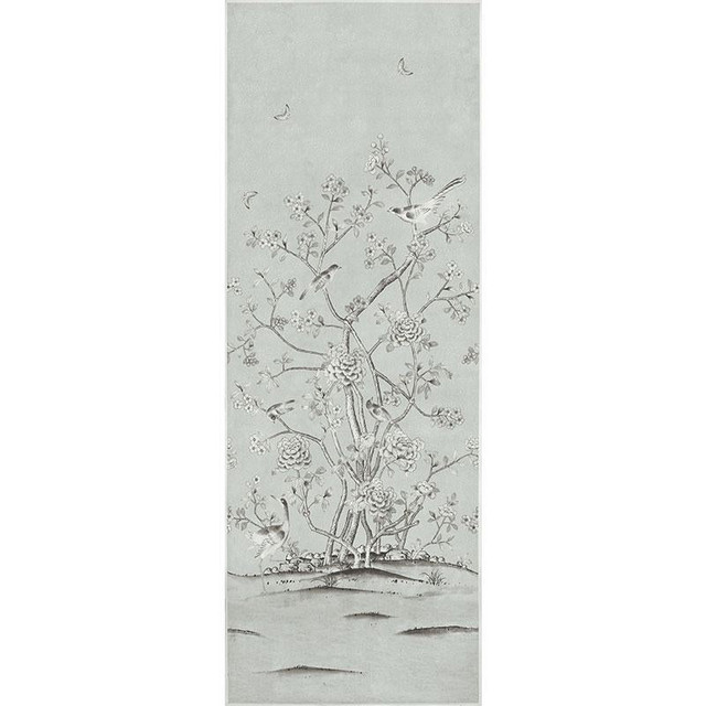 Chinois Palais Grisaille 175045 by Schumacher Designer Fabric Mary Mcdonald 54.0" - Swanky Fabrics - Chinois Palais Grisaille 175045 by Schumacher Designer Fabric Mary Mcdonald 54.0" - Swanky Fabrics -