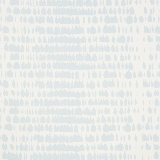 Queen Of Spain Sky 175206 by Schumacher Designer Fabric Revisit Of Popular Patterns 48.0" - Swanky Fabrics -