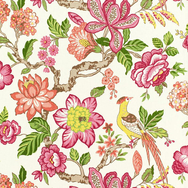 Huntington Gardens Multi 175562 by Schumacher Designer Fabric Timothy Corrigan 27.0" - Swanky Fabrics -
