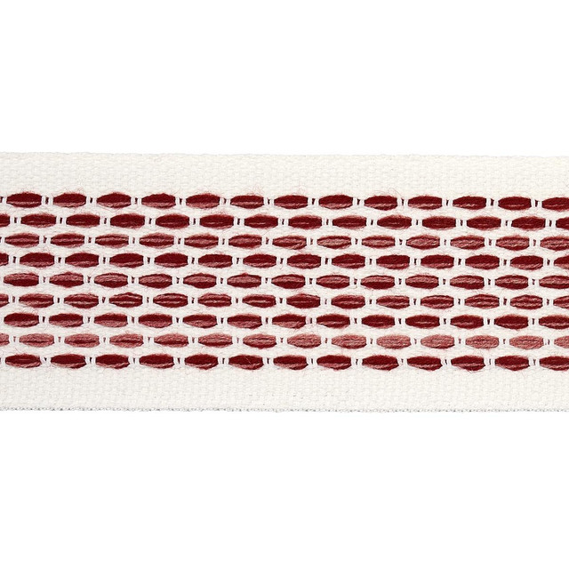 Portola Tape Indoor/Outdoor Rose 79424 by Schumacher Designer Trim Indoor/Outdoor Recolors - Swanky Fabrics - Portola Tape Indoor/Outdoor Rose 79424 by Schumacher Designer Trim Indoor/Outdoor Recolors - Swanky Fabrics -