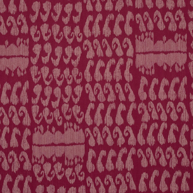 Nallamala Garnet 80382 by Schumacher Designer Fabric Perennial Favorites 27.5" - Swanky Fabrics - Nallamala Garnet 80382 by Schumacher Designer Fabric Perennial Favorites 27.5" - Swanky Fabrics -
