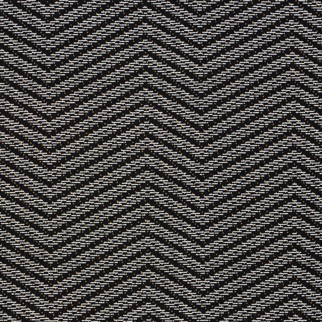 Sparre Pingl Carbon 80982 by Schumacher Designer Fabric Stephanie Seal Brown 26.75" - Swanky Fabrics -