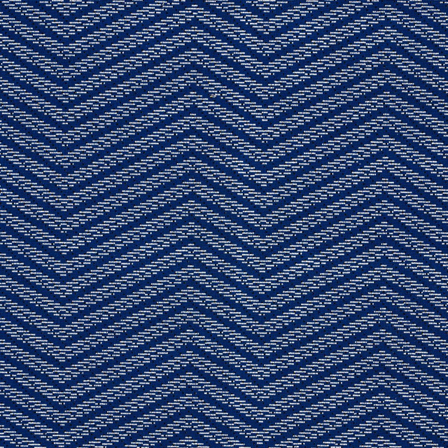 Sparre Pingl Cobalt 80981 by Schumacher Designer Fabric Stephanie Seal Brown 26.75" - Swanky Fabrics -
