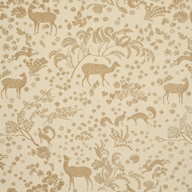 Arbor Forest Champagne 81311 by Schumacher Designer Fabric Velvet & Velvet Trims 26.75" - Swanky Fabrics -