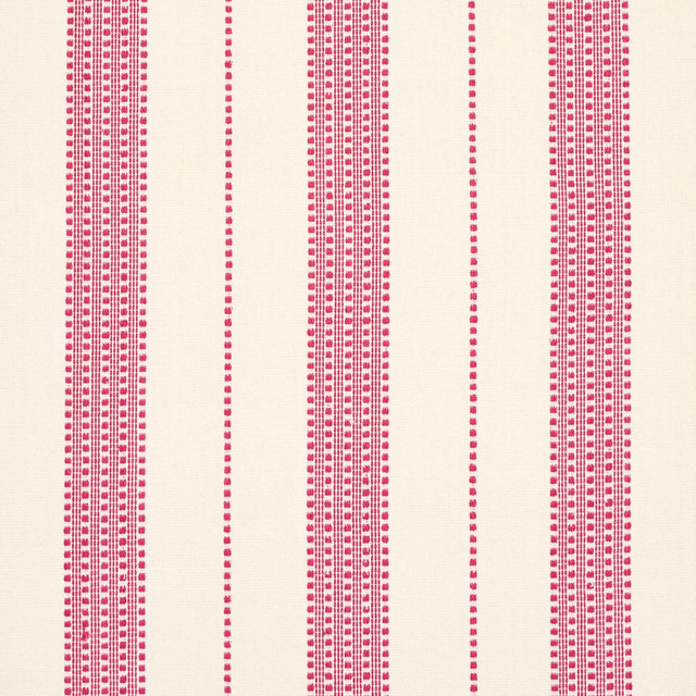 Lubeck Stripe Pink 79095 by Schumacher Designer Fabric Stripes Revisits 6.62" - Swanky Fabrics - Lubeck Stripe Pink 79095 by Schumacher Designer Fabric Stripes Revisits 6.62" - Swanky Fabrics -