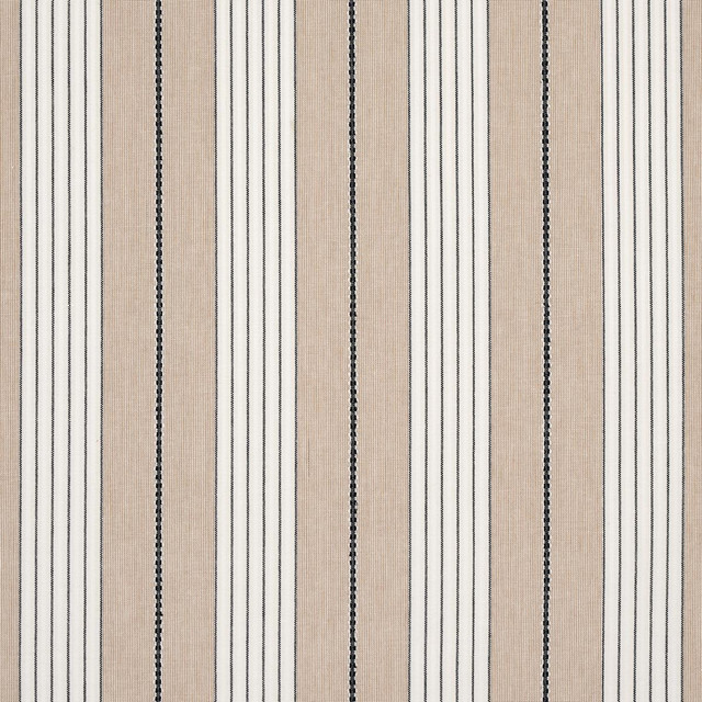 Audrey Stripe Natural 71375 by Schumacher Designer Fabric Stripes Revisits 4.75" - Swanky Fabrics - Audrey Stripe Natural 71375 by Schumacher Designer Fabric Stripes Revisits 4.75" - Swanky Fabrics -