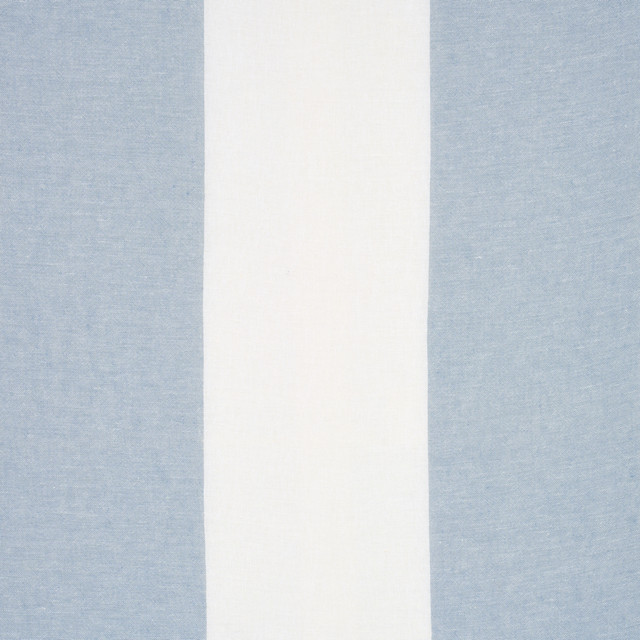 Vista Linen Stripe Casement Sky And White 67943 by Schumacher Fabric Schumacher Fabric Vista Linen Stripe Casement Sky And White 67943Fabric LINEN 100% </p><p>Repeat: H: HORZ. 22" (56CM), V: 122 - Fabric Carolina - Vista Linen Stripe Casement Sky And White 67943 by Schumacher Fabric Schumacher Fabric Vista Linen Stripe Casement Sky And White 67943Fabric LINEN 100% </p><p>Repeat: H: HORZ. 22" (56CM), V: 122 - Fabric Carolina -