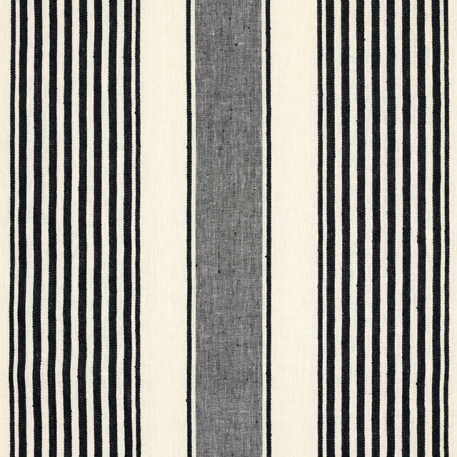 Summerville Linen Stripe Black 66096 by Schumacher Fabric Schumacher Fabric Summerville Linen Stripe Black 66096Fabric LINEN 100% </p><p>Repeat: H: HORZ. 13 1/2" (34CM), V: 54 - Fabric Carolina - Summerville Linen Stripe Black 66096 by Schumacher Fabric Schumacher Fabric Summerville Linen Stripe Black 66096Fabric LINEN 100% </p><p>Repeat: H: HORZ. 13 1/2" (34CM), V: 54 - Fabric Carolina -
