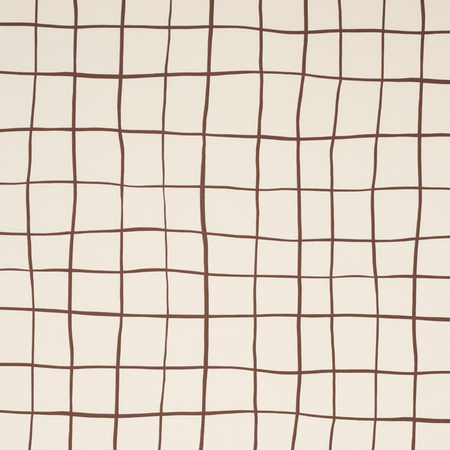 Painterly Windowpane Brown 180291 by Schumacher Designer Fabric Miles Redd 54.0" - Swanky Fabrics - Painterly Windowpane Brown 180291 by Schumacher Designer Fabric Miles Redd 54.0" - Swanky Fabrics -