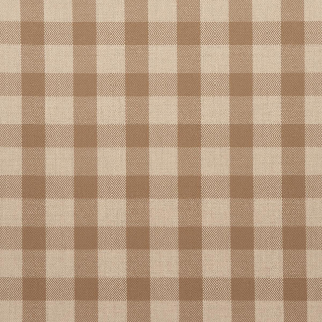 Galt Wool Check Coffee 81611 by Schumacher Designer Fabric A Country Life 3.5" - Swanky Fabrics - Galt Wool Check Coffee 81611 by Schumacher Designer Fabric A Country Life 3.5" - Swanky Fabrics -