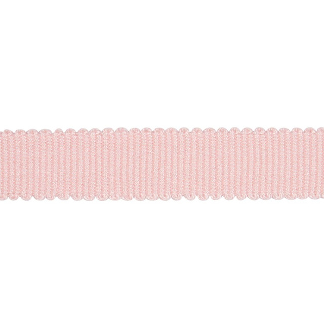 Harry Cotton Gimp Tape Pink 74827 by Schumacher Designer Trim Marie-Chantal - Swanky Fabrics - Harry Cotton Gimp Tape Pink 74827 by Schumacher Designer Trim Marie-Chantal - Swanky Fabrics -