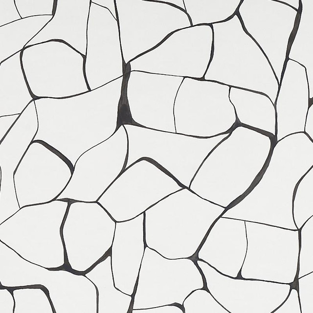 Filigree Black 5009704 by Schumacher Designer Wallpaper New Wave: Black & White 54.0" - Swanky Fabrics - Filigree Black 5009704 by Schumacher Designer Wallpaper New Wave: Black & White 54.0" - Swanky Fabrics -