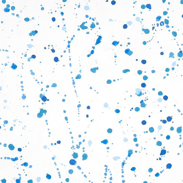 Ink Splash Blue 5012181 by Schumacher Designer Wallpaper Porter Teleo 54.0" - Swanky Fabrics - Ink Splash Blue 5012181 by Schumacher Designer Wallpaper Porter Teleo 54.0" - Swanky Fabrics -