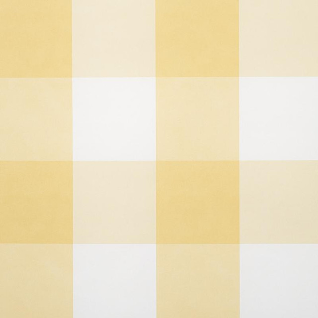Willa Check Large Yellow 5012353 by Schumacher Designer Wallpaper Plaid Wallcoverings 13.5" - Swanky Fabrics - Willa Check Large Yellow 5012353 by Schumacher Designer Wallpaper Plaid Wallcoverings 13.5" - Swanky Fabrics -