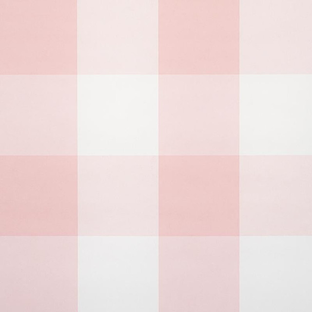 Willa Check Large Pink 5012354 by Schumacher Designer Wallpaper Plaid Wallcoverings 13.5" - Swanky Fabrics - Willa Check Large Pink 5012354 by Schumacher Designer Wallpaper Plaid Wallcoverings 13.5" - Swanky Fabrics -
