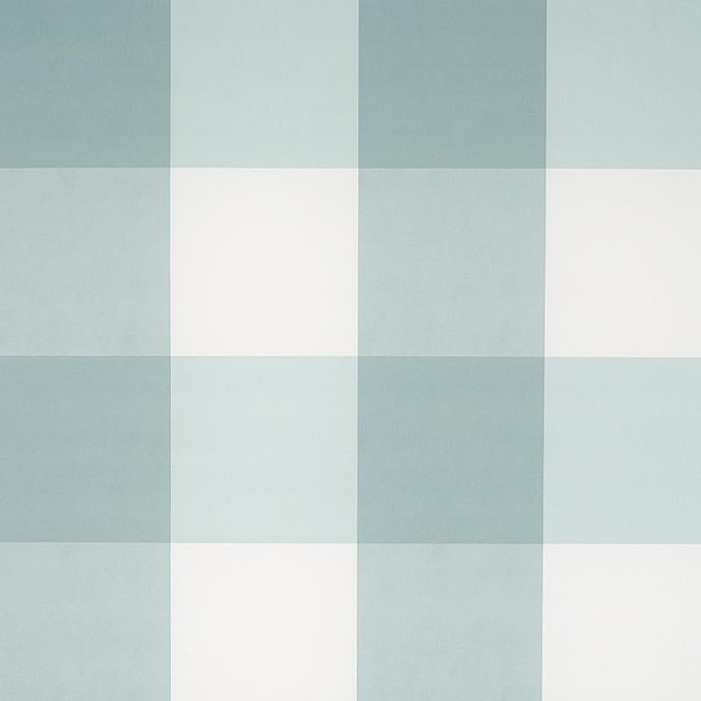 Willa Check Large Seaglass 5012356 by Schumacher Designer Wallpaper Plaid Wallcoverings 13.5" - Swanky Fabrics - Willa Check Large Seaglass 5012356 by Schumacher Designer Wallpaper Plaid Wallcoverings 13.5" - Swanky Fabrics -