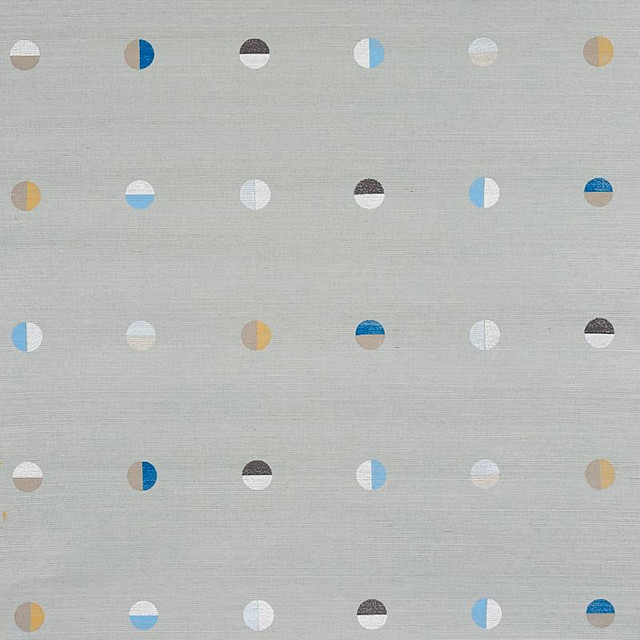 Joshua Tree Hand Printed Sisal Mineral 5012442 by Schumacher Designer Wallpaper Caroline Z Hurley 34.5" - Swanky Fabrics - Joshua Tree Hand Printed Sisal Mineral 5012442 by Schumacher Designer Wallpaper Caroline Z Hurley 34.5" - Swanky Fabrics -